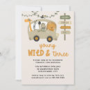 Recherche de animal sauvage invitations Jeune sauvage et trois