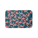 Recherche de poisson rouge tapis de bain Bleu