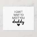 Recherche de papa cartes postales Révélation de grossesse