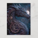 Recherche de dragon cartes postales Imaginaire