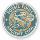 Recherche de fossile autocollants Paléontologie
