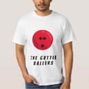 Recherche de boule de bowling tshirts Rouge