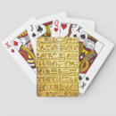 Recherche de hiéroglyphes jeux de cartes Égyptien