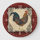 Recherche de coq rouge horloges Ferme