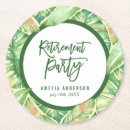 Recherche de feuille tropicale dessous de verres Pour tous