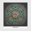 Recherche de noeuds celtiques autocollants Noeud céleste