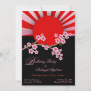 Recherche de soleil levant invitations Sakura