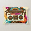 Recherche de radio vintage coussins Illustration