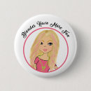 Recherche de blondes badges Fille blonde