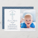 Recherche de baptême et premier anniversaire invitations Garçon