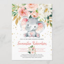 Recherche de pink elephant baby shower invitations Bébé fille