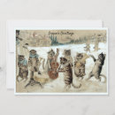 Recherche de caroling vœux cartes Vintage