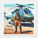 Recherche de hélicoptère serviettes Pilote