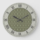 Recherche de damassé horloges Motif