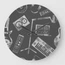Recherche de microphone horloges Symbole
