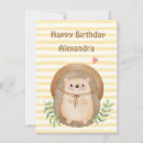 Recherche de hérisson anniversaire cartes Sauvage