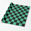 Recherche de damier noir papier cadeau Carrés