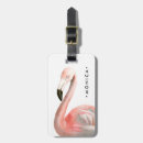 Recherche de flamants roses bagages étiquettes Flamant rose