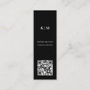 Recherche de concepteur minimaliste cartes visite Noir et blanc