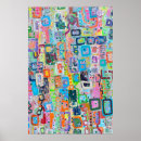 Recherche de peinture originale posters Rose