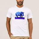 Recherche de rhinocéros tshirts Bleu
