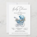 Recherche de stroller baby shower invitations Mignon