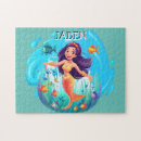 Recherche de poissons rouges puzzles Pour enfants