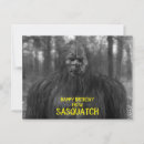 Recherche de bigfoot cartes postales Forêt