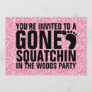 Recherche de sasquatch invitations Monstre