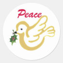 Recherche de message de paix autocollants Colombe