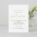 Recherche de glam 16ans anniversaire invitations Élégant