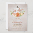 Recherche de white floral bridal shower invitations Élégant