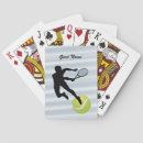 Recherche de joueur tennis de jeux de cartes Personnalisées
