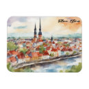 Recherche de villes européennes magnets Coloré