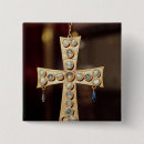 Recherche de de façon précieuse badges Croix