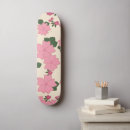 Recherche de fleurs roses skateboards Pour elle