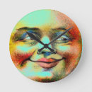 Recherche de homme dans la lune horloges Visage