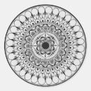 Recherche de motif complexe autocollants Mandala