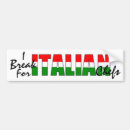 Recherche de italien voiture autocollants Drapeau de l'italie
