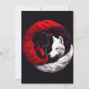 Recherche de loup blanc vœux cartes Nature