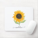 Recherche de tournesol tapis souris Monogramme