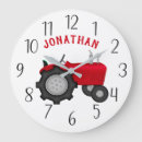 Recherche de tracteur rouge horloges Pays