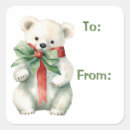 Recherche de couleurs de noël autocollants Aquarelle