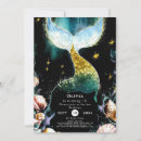 Recherche de sirène mignonne invitations Coquillages