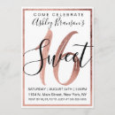 Recherche de black and rose gold invitations Moderne