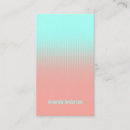 Recherche de corail et turquoise cartes visite Rose