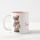 Recherche de nounours tasses Rose