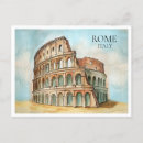 Recherche de colosseum cartes postales Illustration