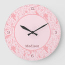 Recherche de damas horloges Fleurs