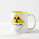 Recherche de radioactif tasses Danger